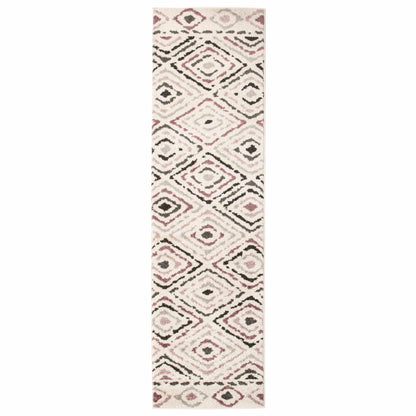  Superior Sahara Contemporary Geometric Diamonds Indoor Area Rug 