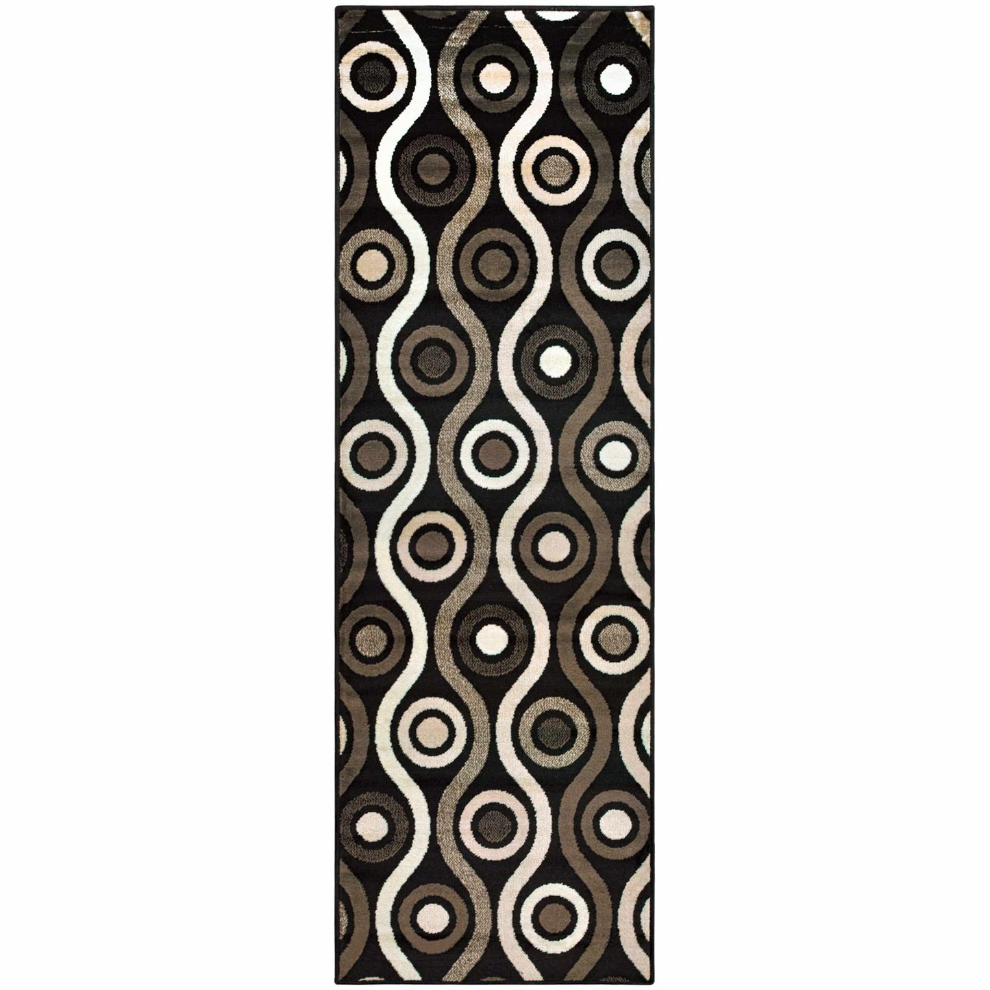  Archer Retro Inspired Area Rug or Runner Rug