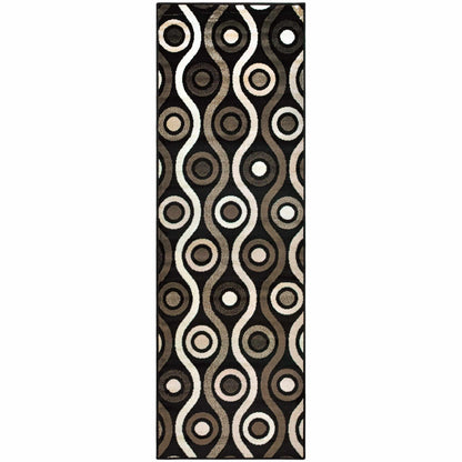  Archer Retro Inspired Area Rug or Runner Rug