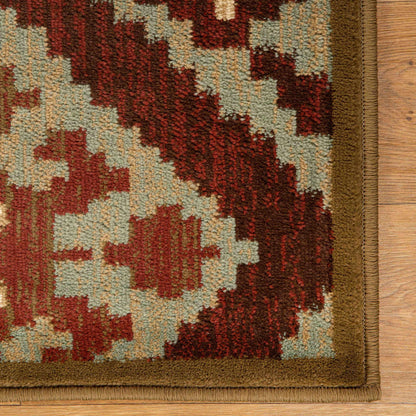  Berlin Aztec Geometric Southwestern Indoor Area Rug or Runner Rug