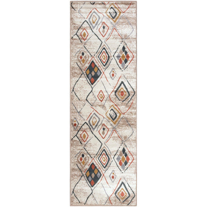 Burin Southwestern Geometric Area Rug Or Runner Rug Or Door Mat 