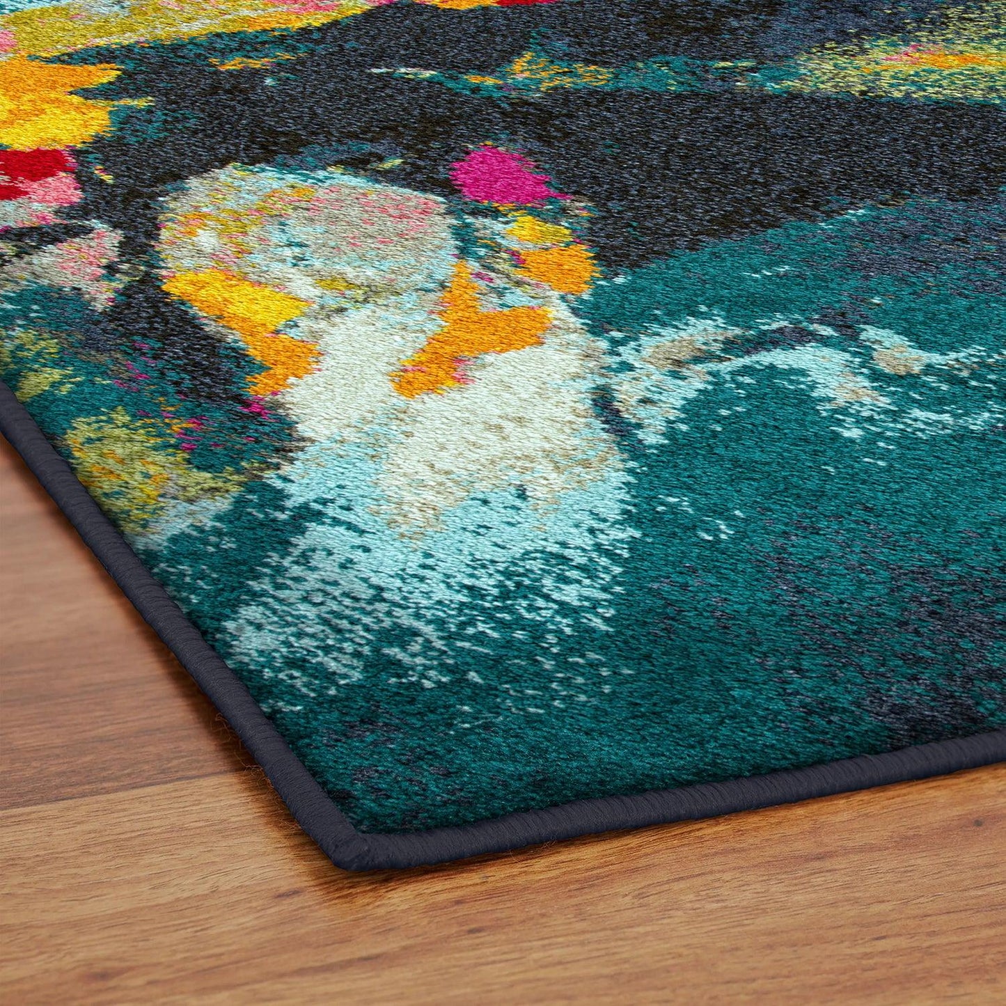 Caspian Abstract Modern Area Rug Or Runner Rug