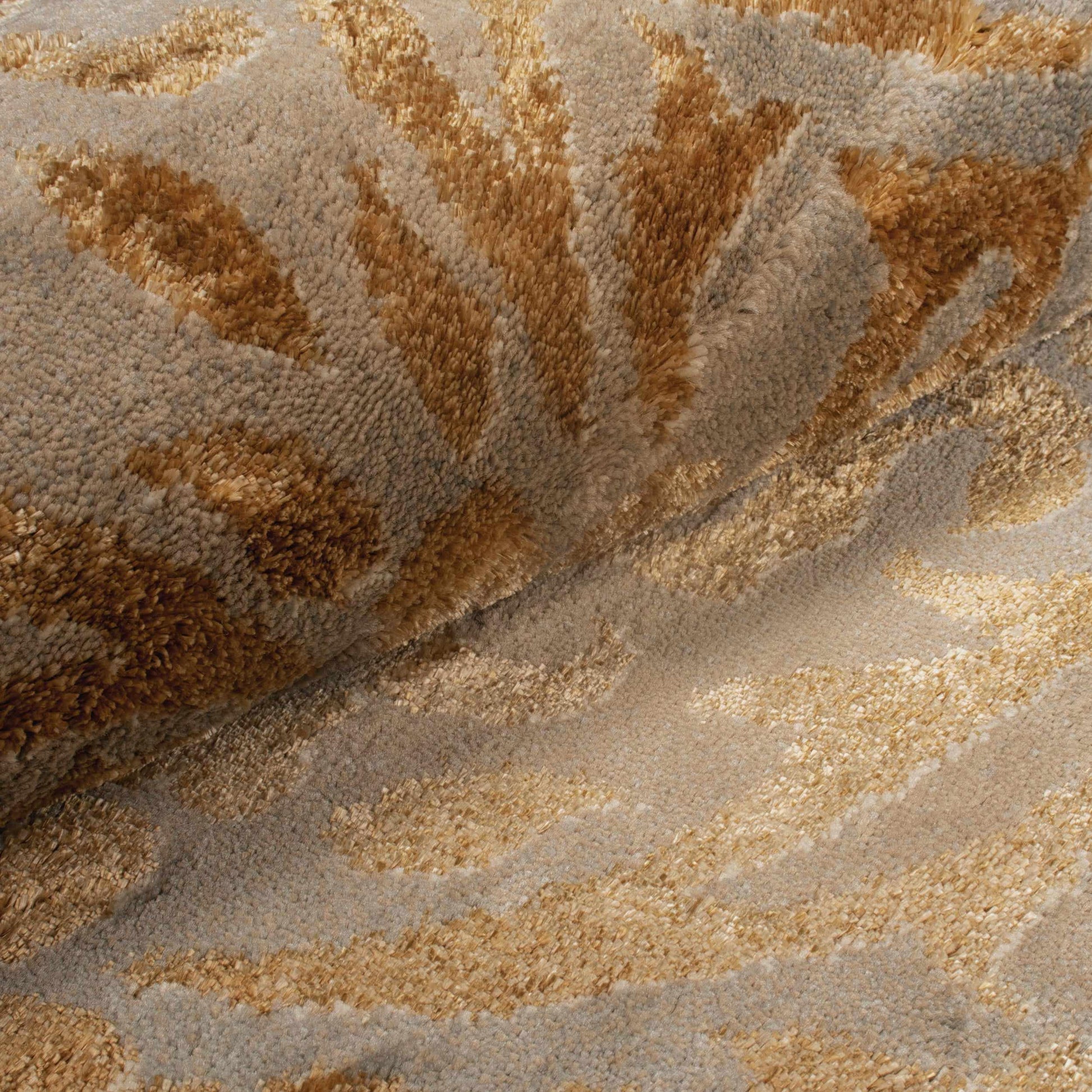 Cressida Distressed Damask Area Rug