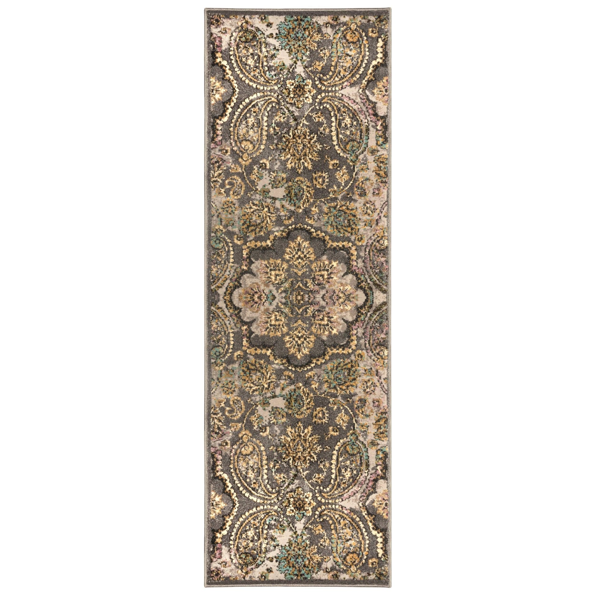  Cypress Oriental Floral Paisley Area Rug Or Runner Rug