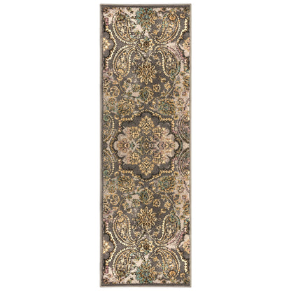  Cypress Oriental Floral Paisley Area Rug Or Runner Rug