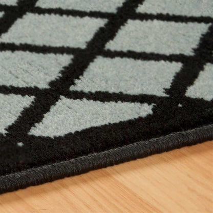 Davenport Diamond Geometric Contemporary Area Rug