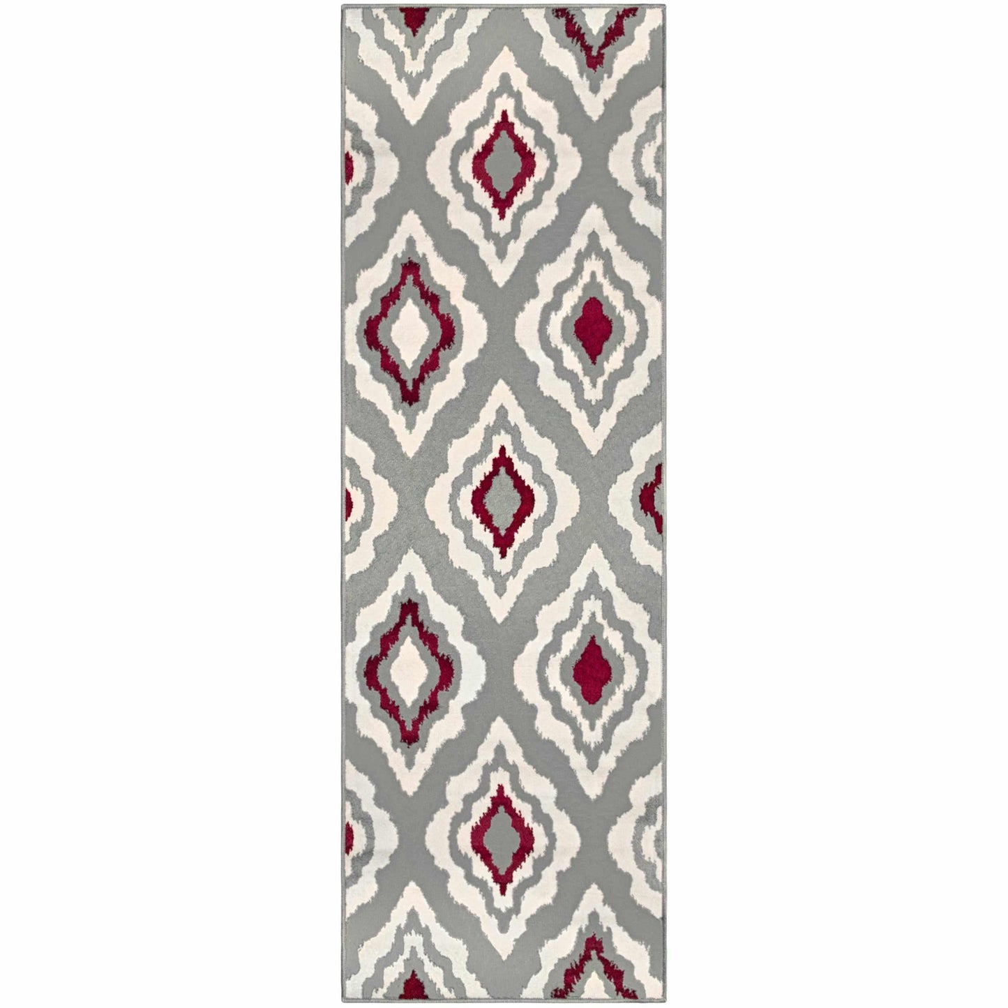 Superior Oversized Diamond Lattice Contemporary Area Rug