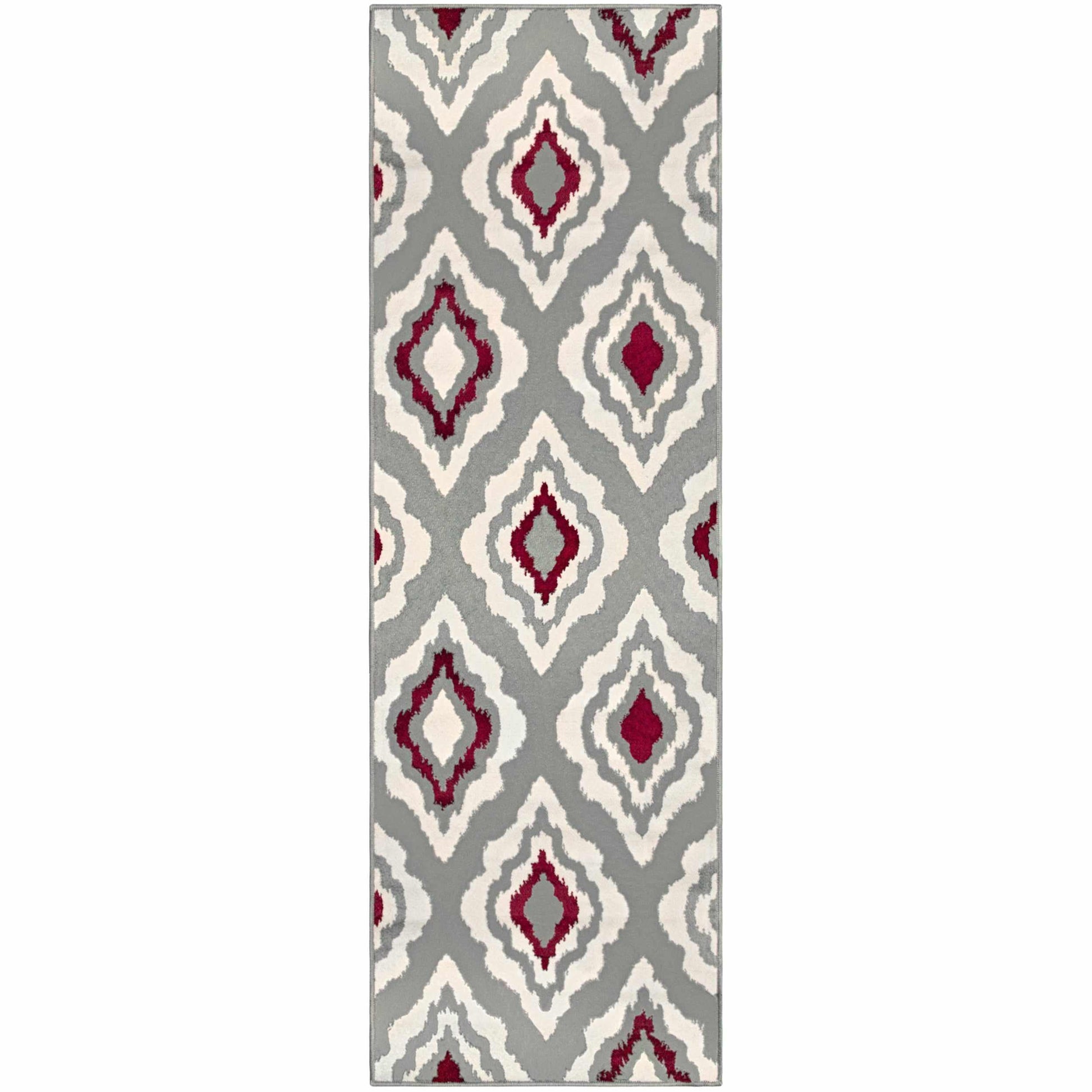 Superior Oversized Diamond Lattice Contemporary Area Rug