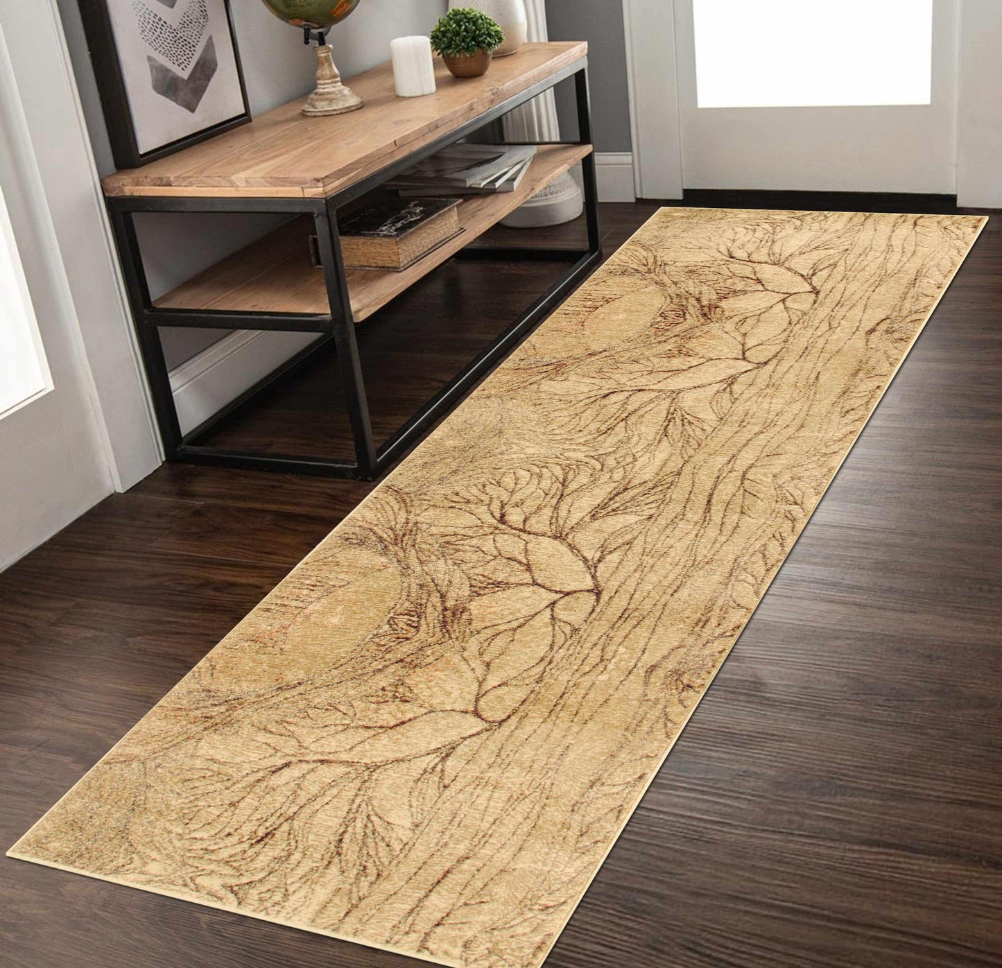  Superior Emrys Shimmery Abstract Modern Area Rug 