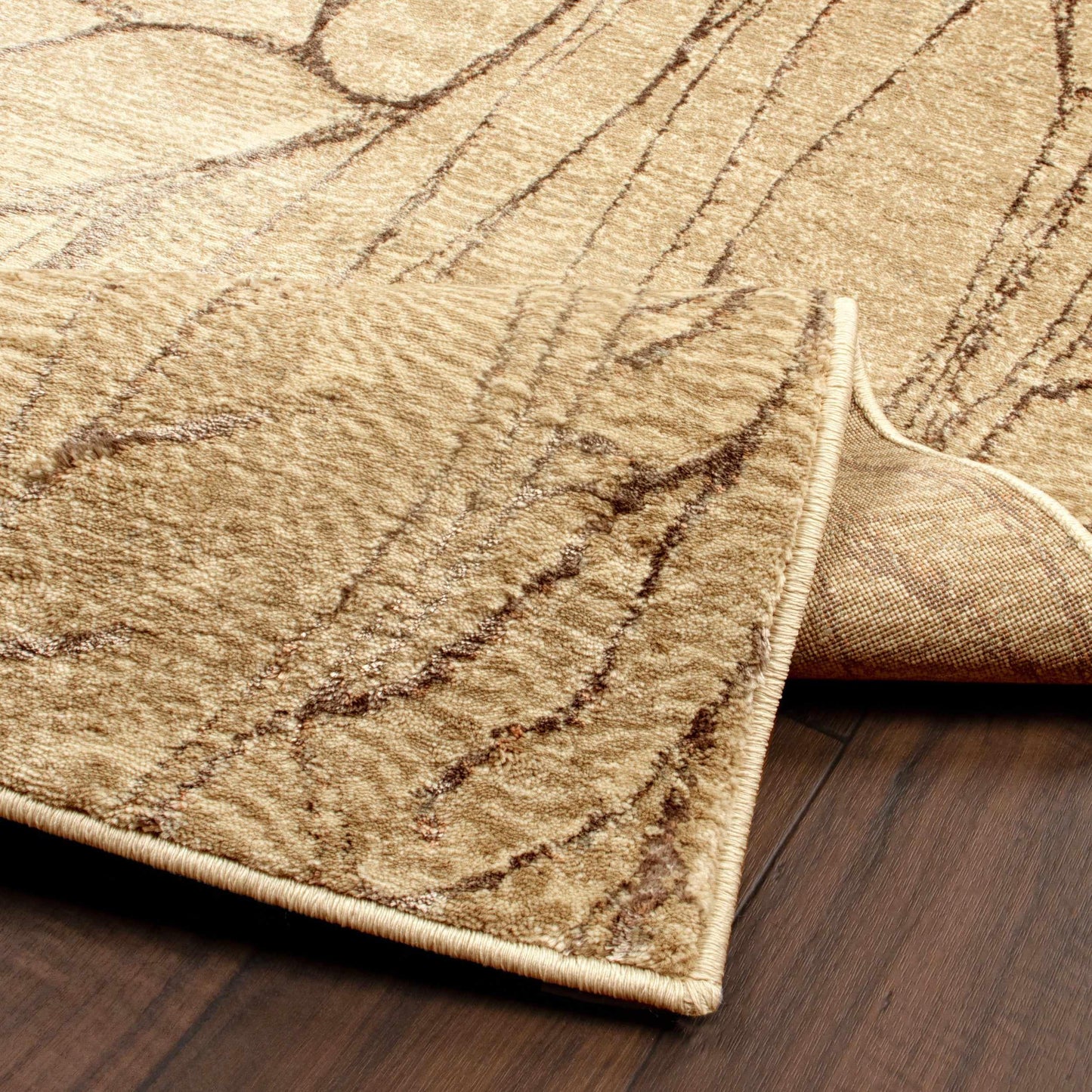  Superior Emrys Shimmery Abstract Modern Area Rug 