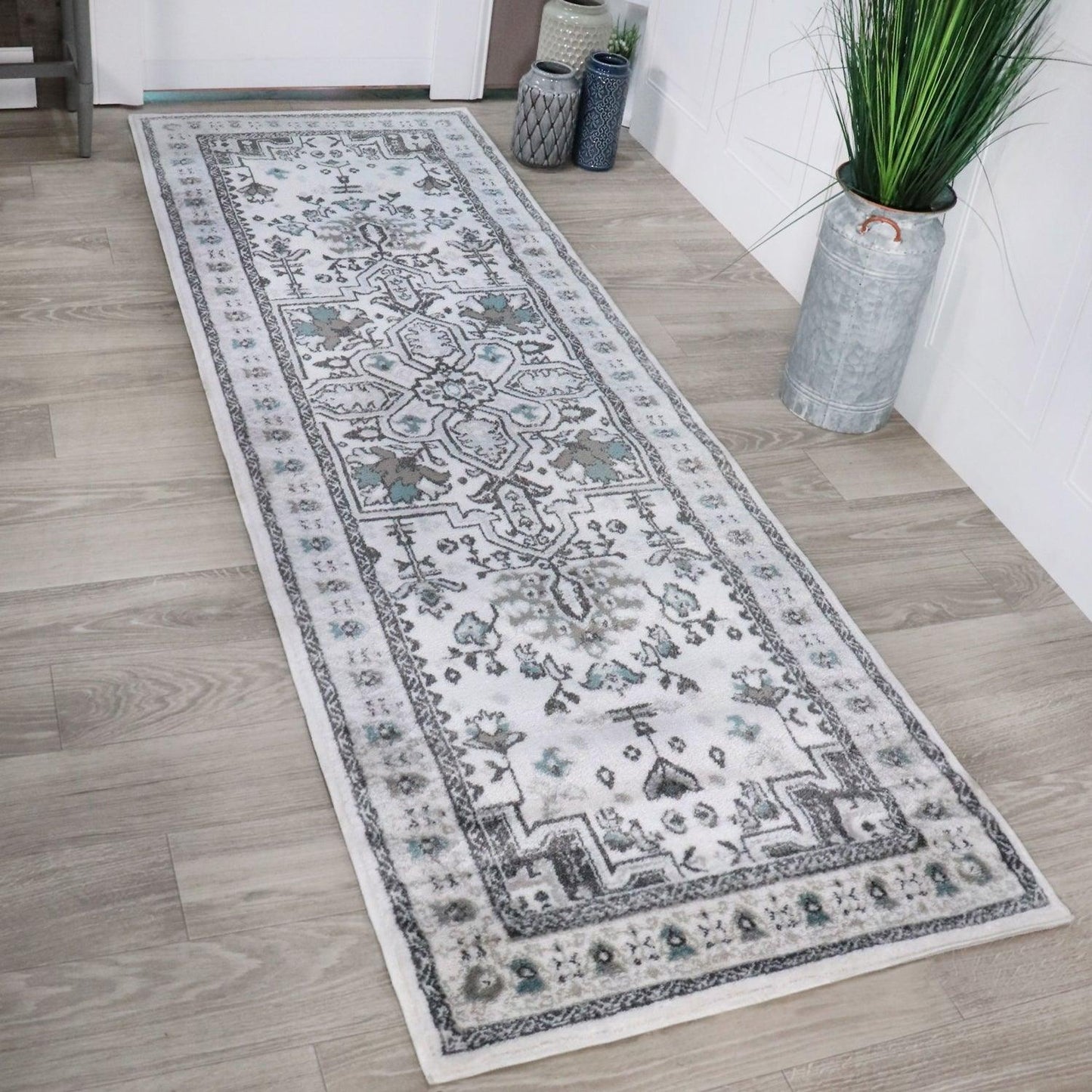  Superior Engroove Southwestern Tribal Medallion Rivulet Area Rug