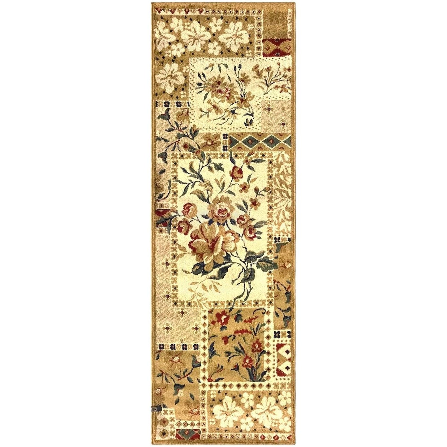 Superior Flower Patch Vintage French Aubusson Area Rug