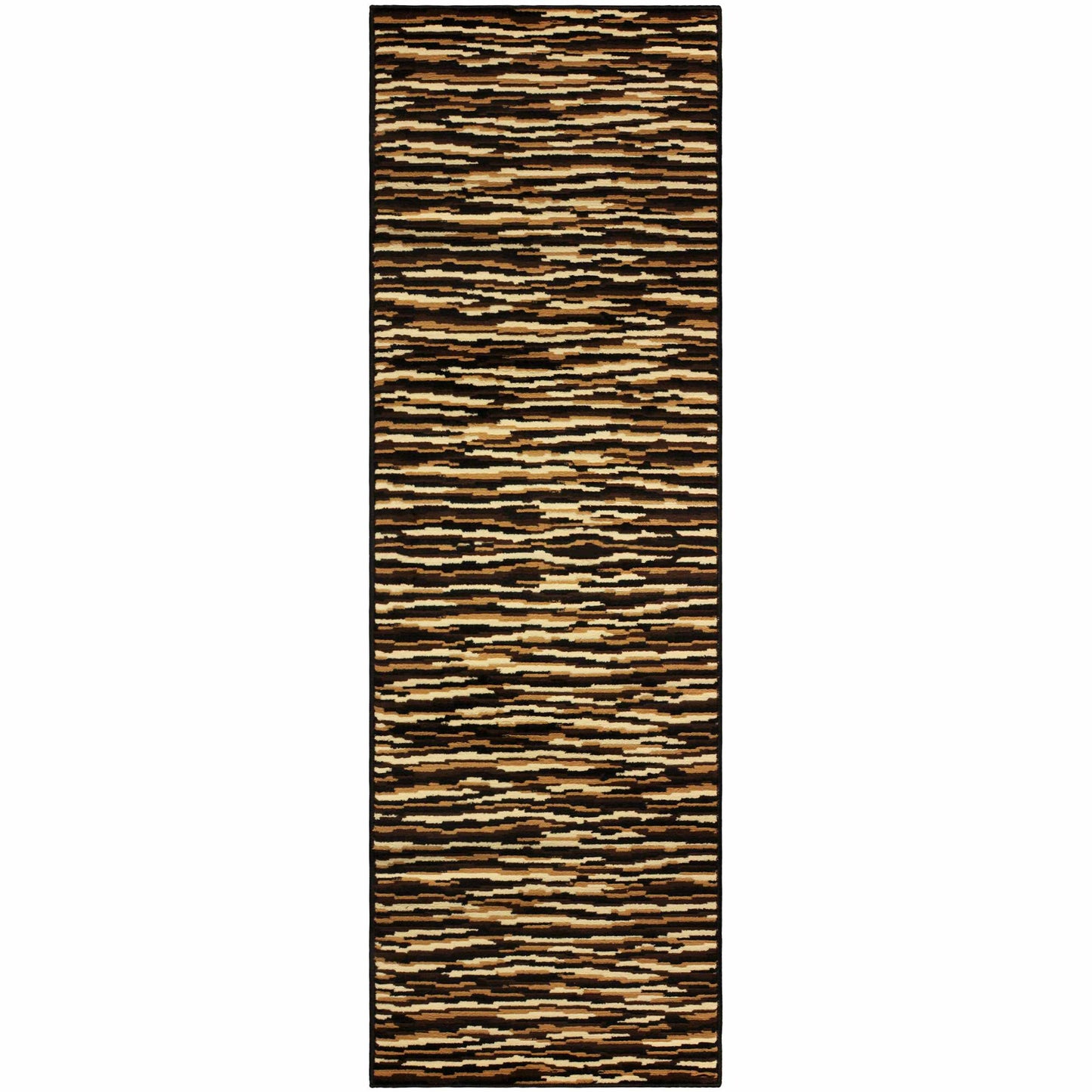  Superior Horizons Abstract Wavy Stripes Modern Area Rug 