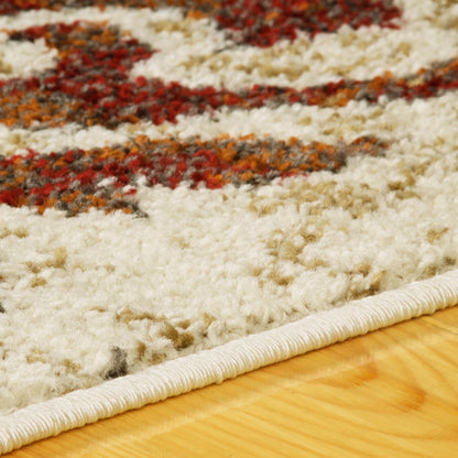  Superior Lafayette Oriental Floral Scroll Indoor Area Rug - Ivory