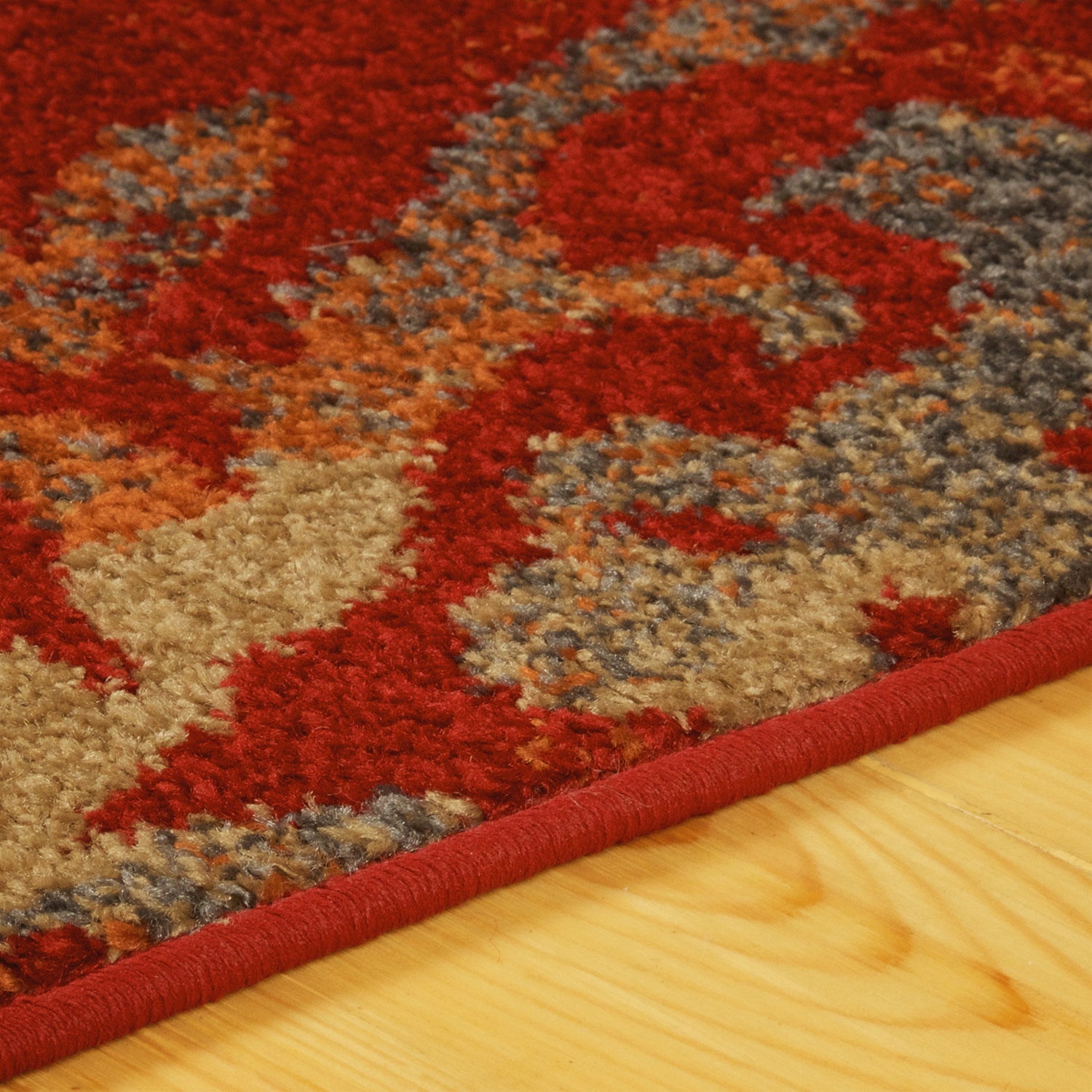  Superior Lafayette Oriental Floral Scroll Indoor Area Rug - Maroon