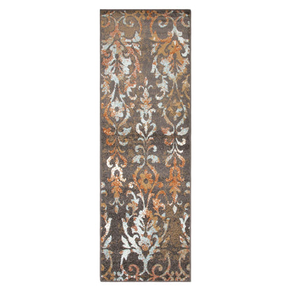 Superior Lafayette Oriental Floral Scroll Indoor Area Rug  - Tan