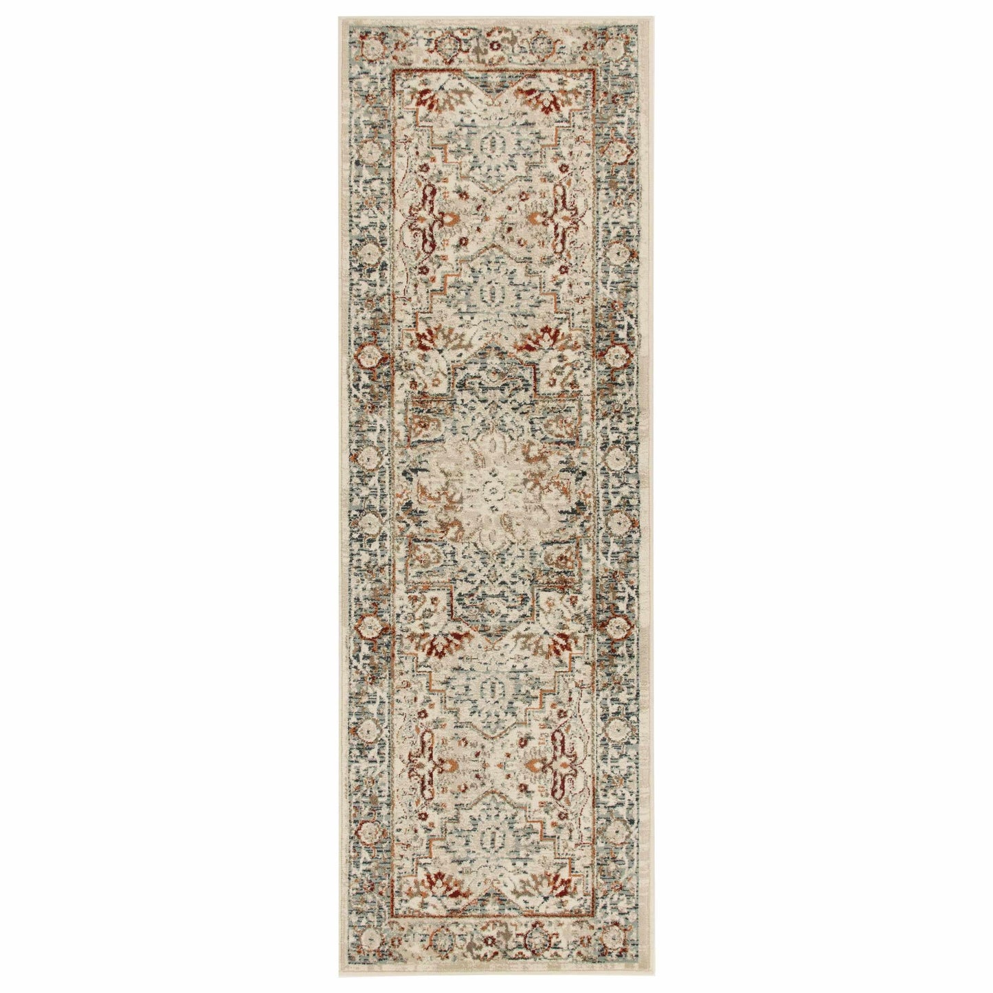 Superior Lucida Distressed Medallion Area Rug 