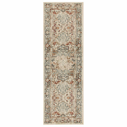 Superior Lucida Distressed Medallion Area Rug 