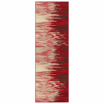 Superior Meldrick Abstract Ombre Contemporary Area Rug