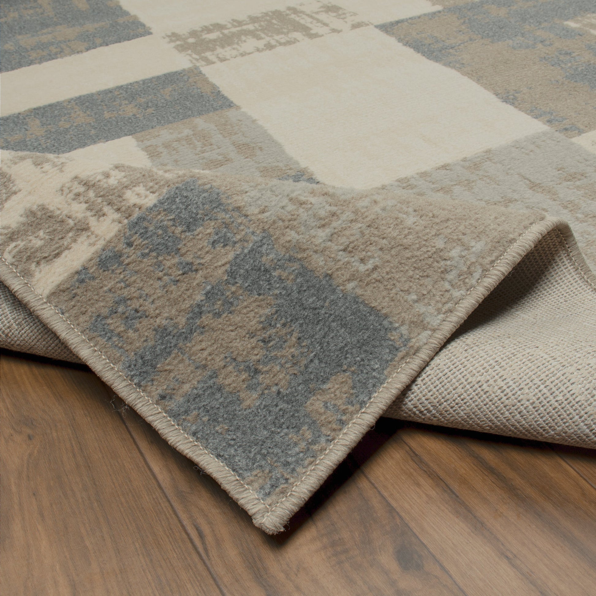 Superior Merewood Modern Distressed Abstract Geometric Indoor Area Rug