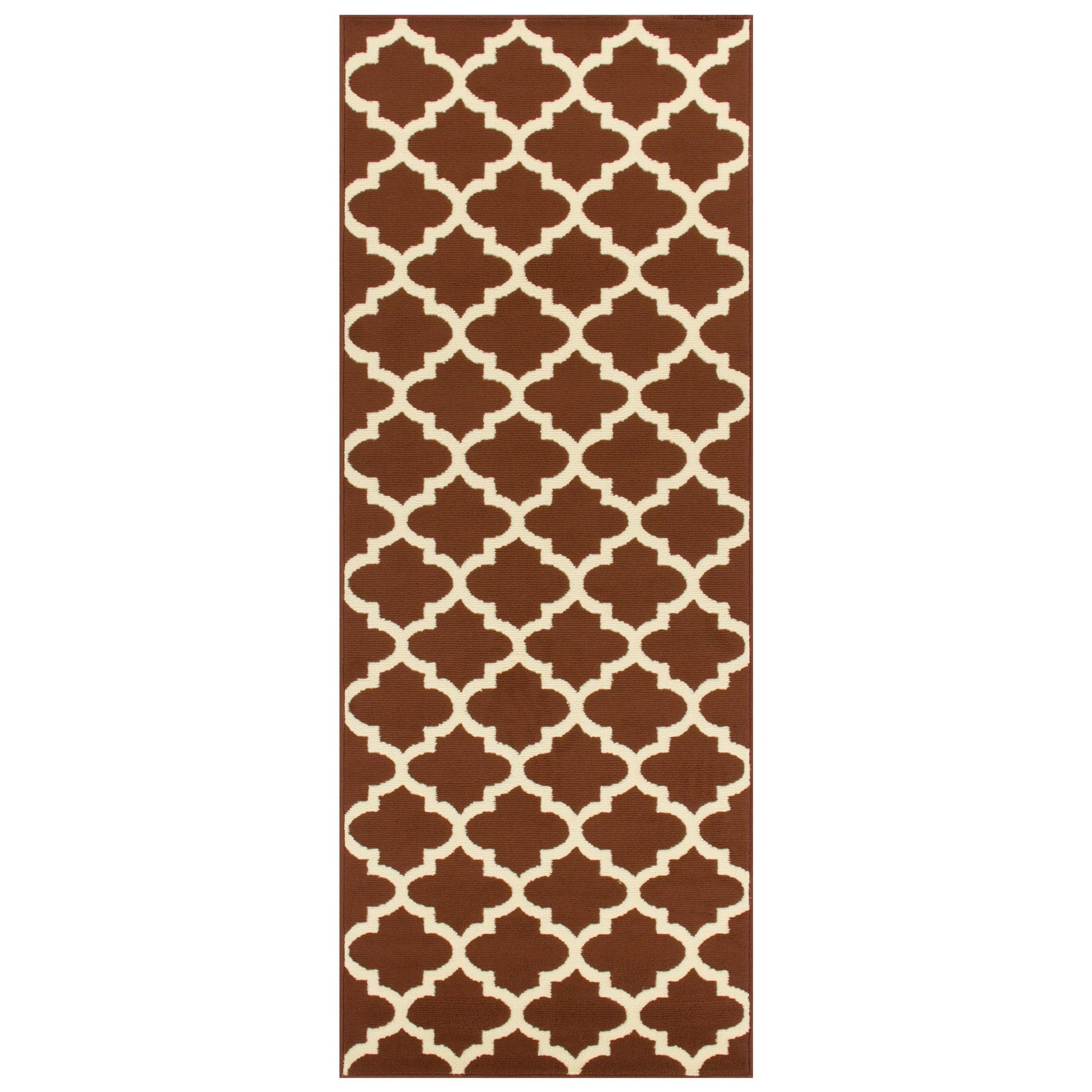  Superior Modern Quatrefoil Geometric Lattice Indoor Area Rug -  Meranti