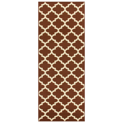  Superior Modern Quatrefoil Geometric Lattice Indoor Area Rug -  Meranti