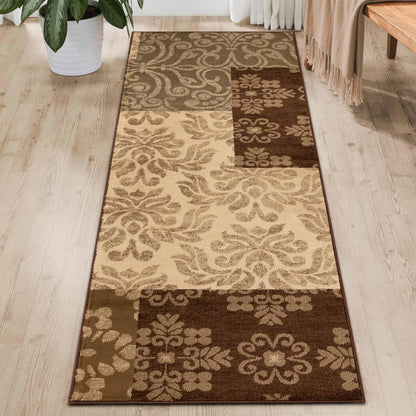  Rockhill Floral Medallion Power-Loomed Indoor Area Rug or Runner