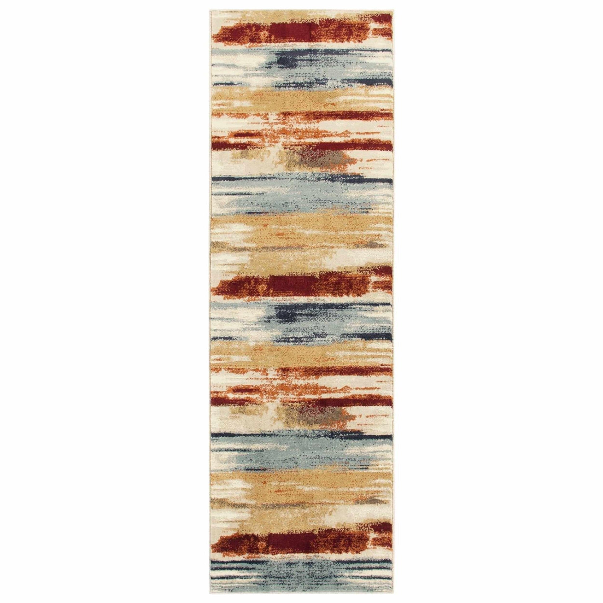  Superior Rothco Abstract Modern Area Rug - Cream