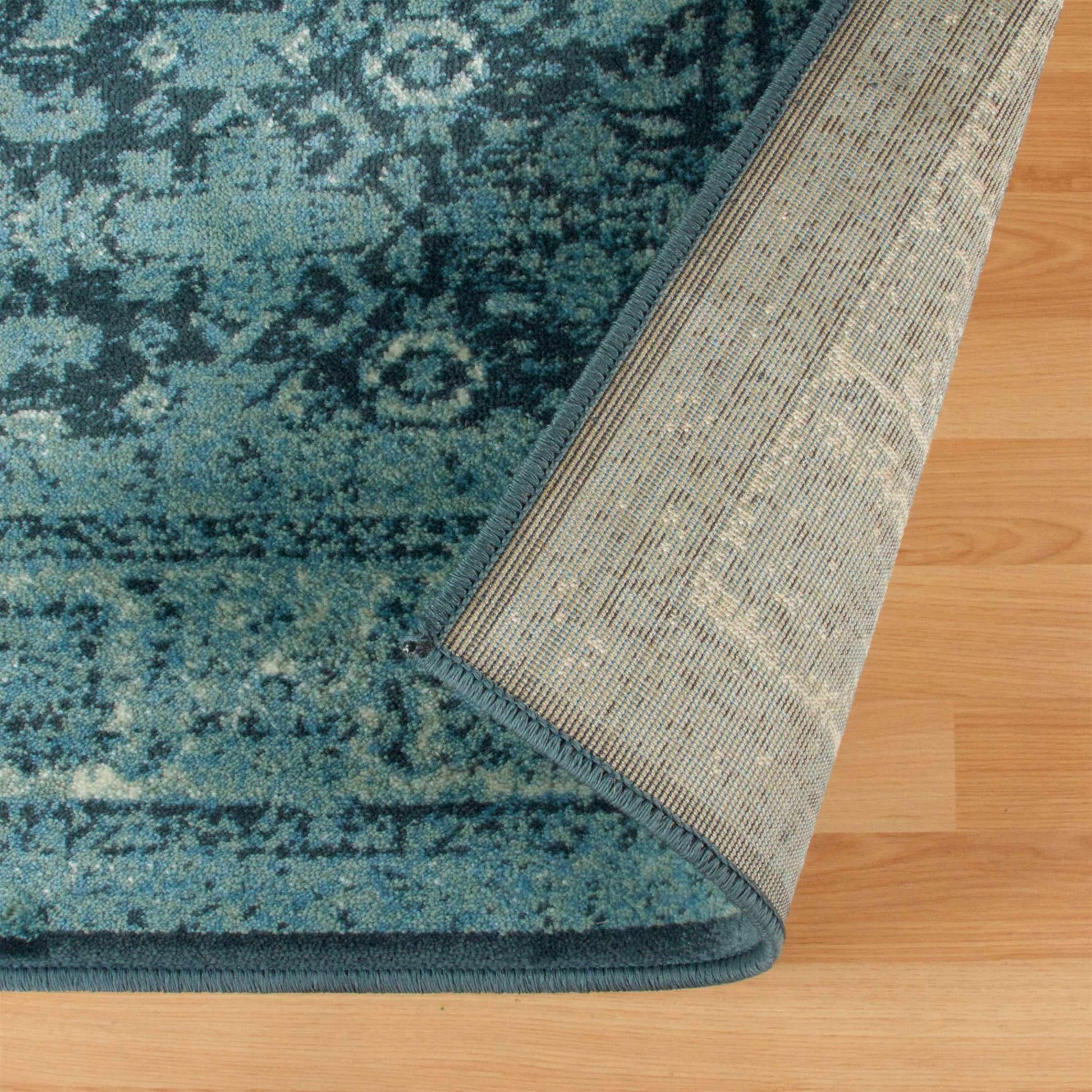 Tatum Oriental Distressed Medallion Indoor Area Rug 