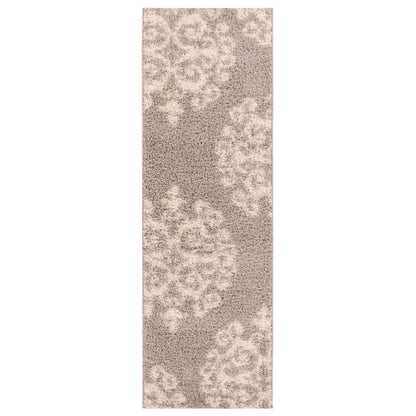  Superior Victorian Glam Floral Medallion Indoor Shag Area Rug - Gold White