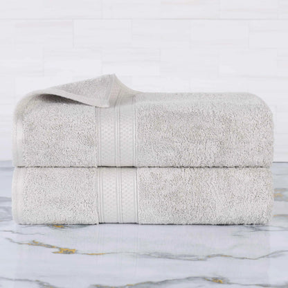 Rayon from Bamboo Plush Heavyweight 2 Piece Bath Towel Set
