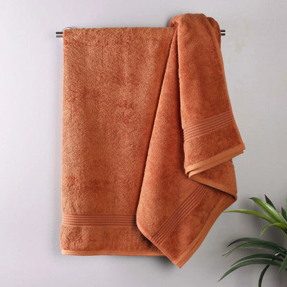 Heritage Egyptian Cotton Plush Absorbent Luxury Bath Towel Set of 2