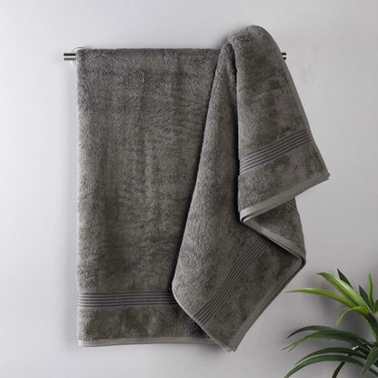 Heritage Egyptian Cotton Plush Absorbent Luxury Bath Towel Set of 2