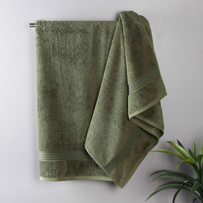Heritage Egyptian Cotton Plush Absorbent Luxury Bath Towel Set of 2