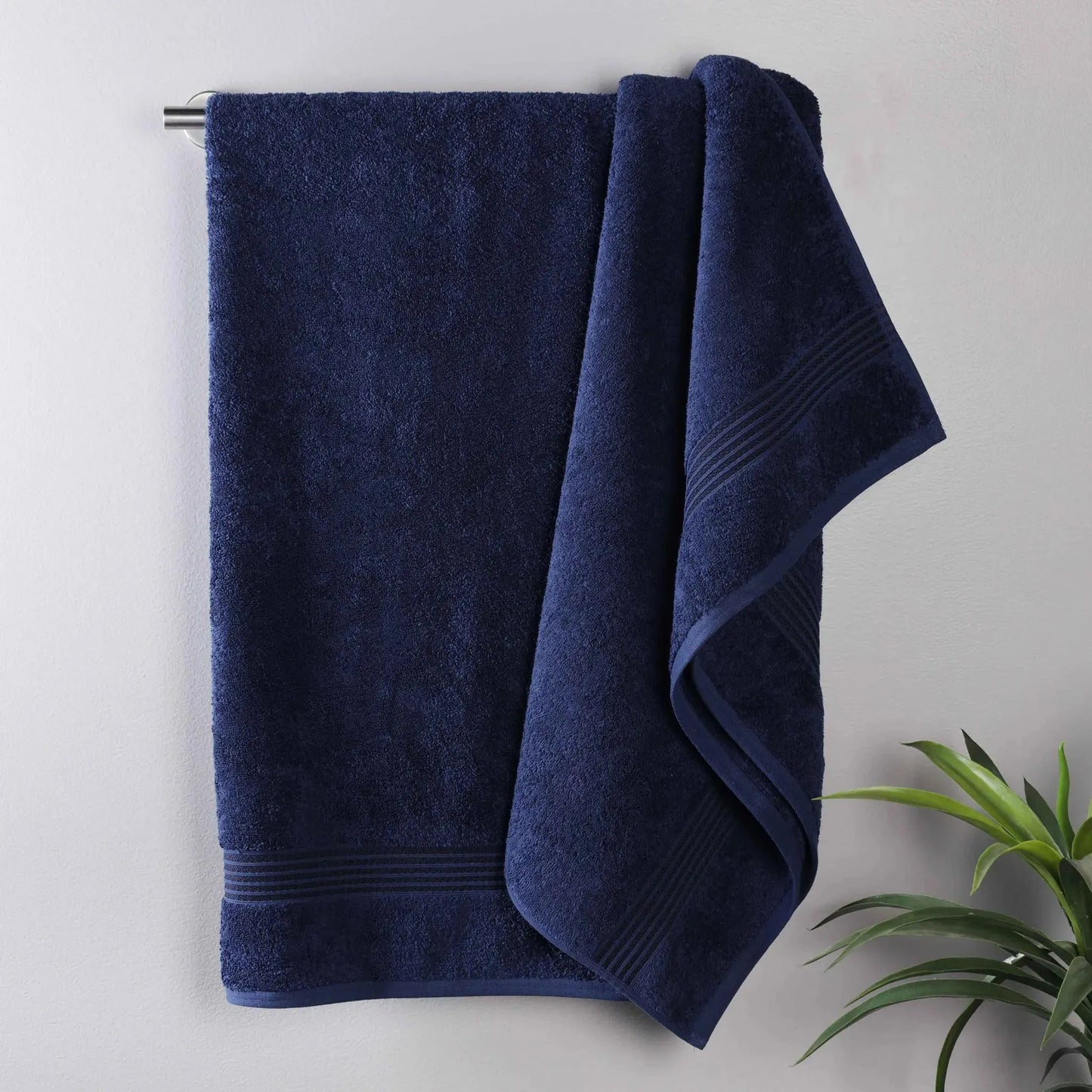 Heritage Egyptian Cotton Plush Absorbent Luxury Bath Towel Set of 2