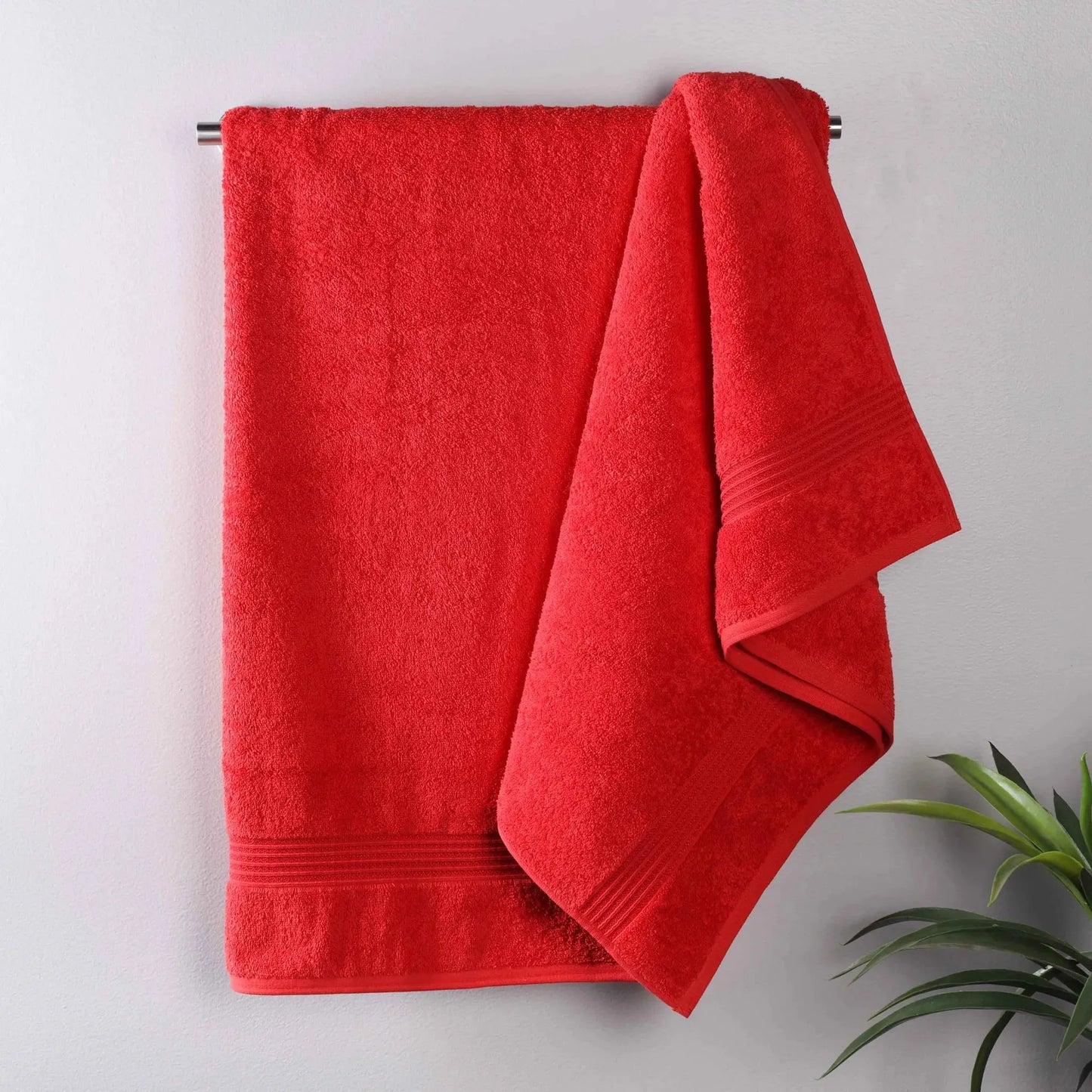 Heritage Egyptian Cotton Plush Absorbent Luxury Bath Towel Set of 2
