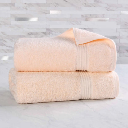 Heritage Egyptian Cotton Plush Absorbent Luxury Bath Sheet Set of 2
