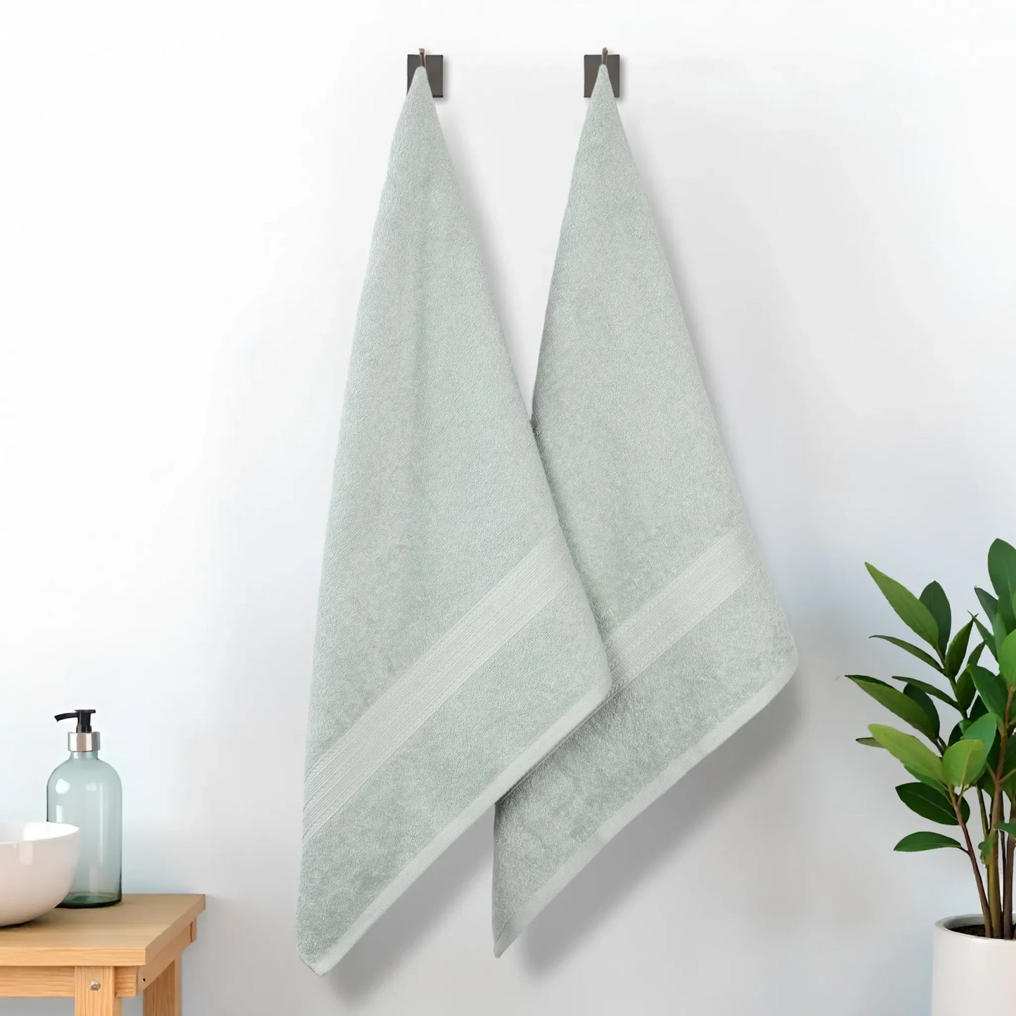 Eco-Friendly Ring Spun Cotton Towel Set Collection