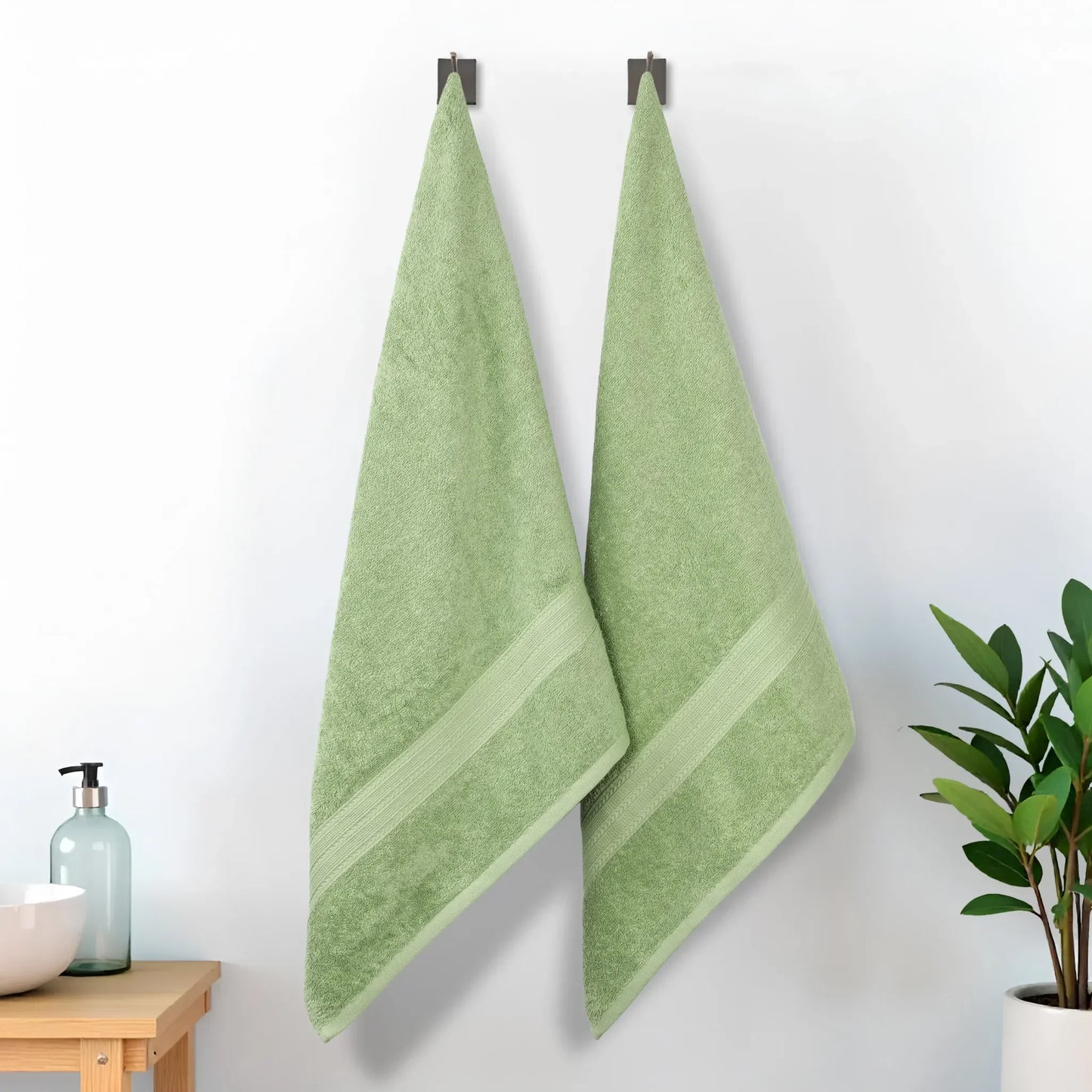 Eco-Friendly Ring Spun Cotton Towel Set Collection