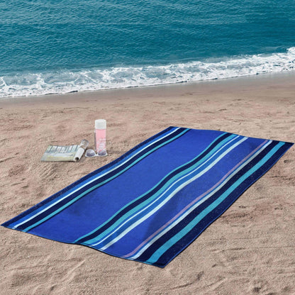 Seafina Oversized Cotton 2 Piece Beach Towel Set