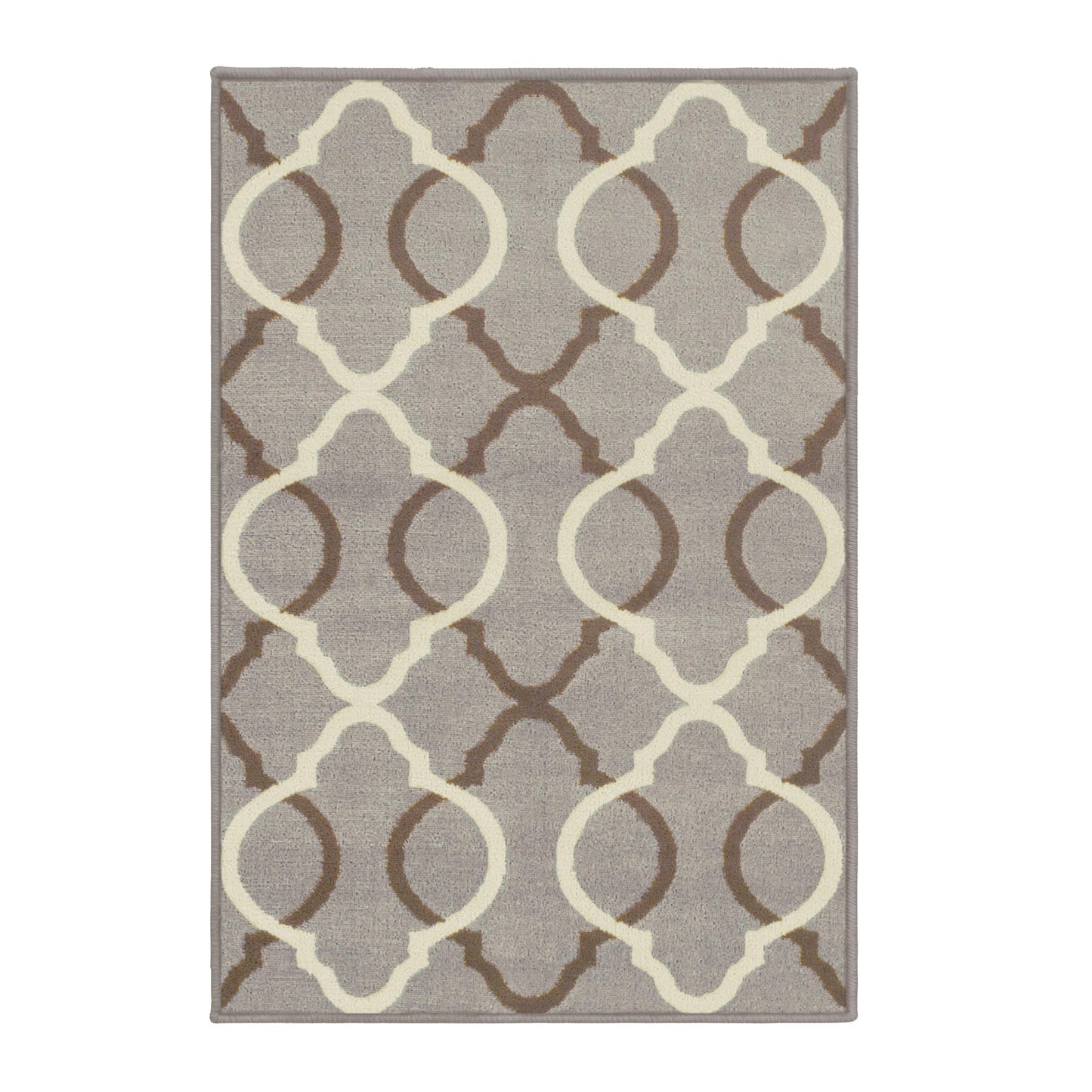 Superior Cadena Moroccan Trellis Contemporary Area Rug - Blue