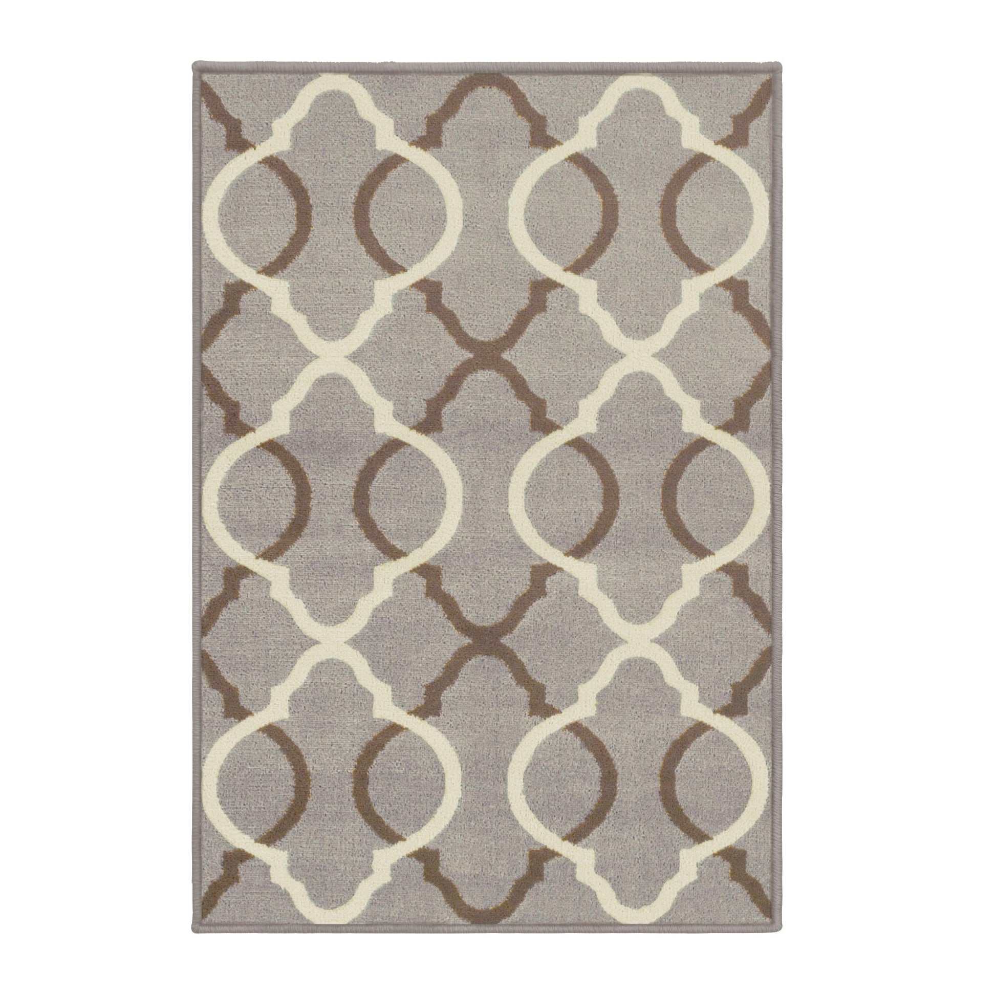 Superior Cadena Moroccan Trellis Contemporary Area Rug - Blue