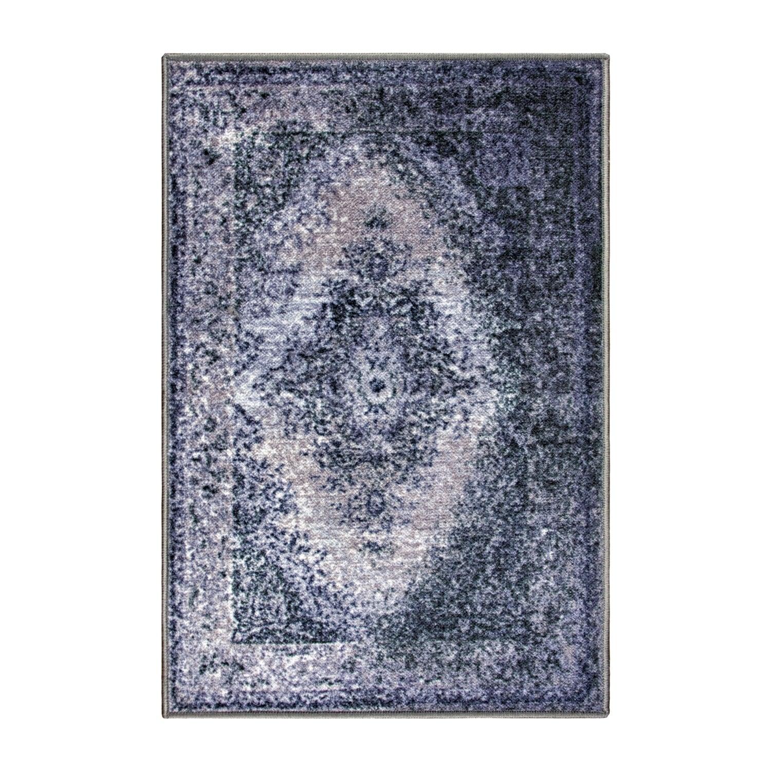  Superior Eldwin Oriental Indoor Washable Area Rug - Gray