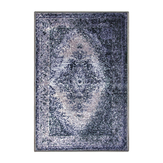  Superior Eldwin Oriental Indoor Washable Area Rug - Gray
