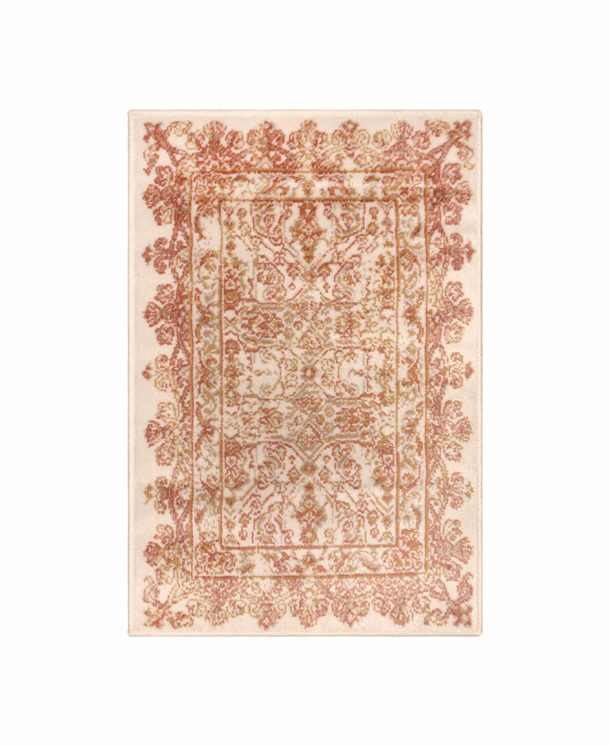 Superior Myel Distressed French Inspired Area Rug - Tuscan