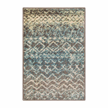 Superior Sunderland Modern Abstract Geometric Indoor Area Rug - Taupe/Ivory