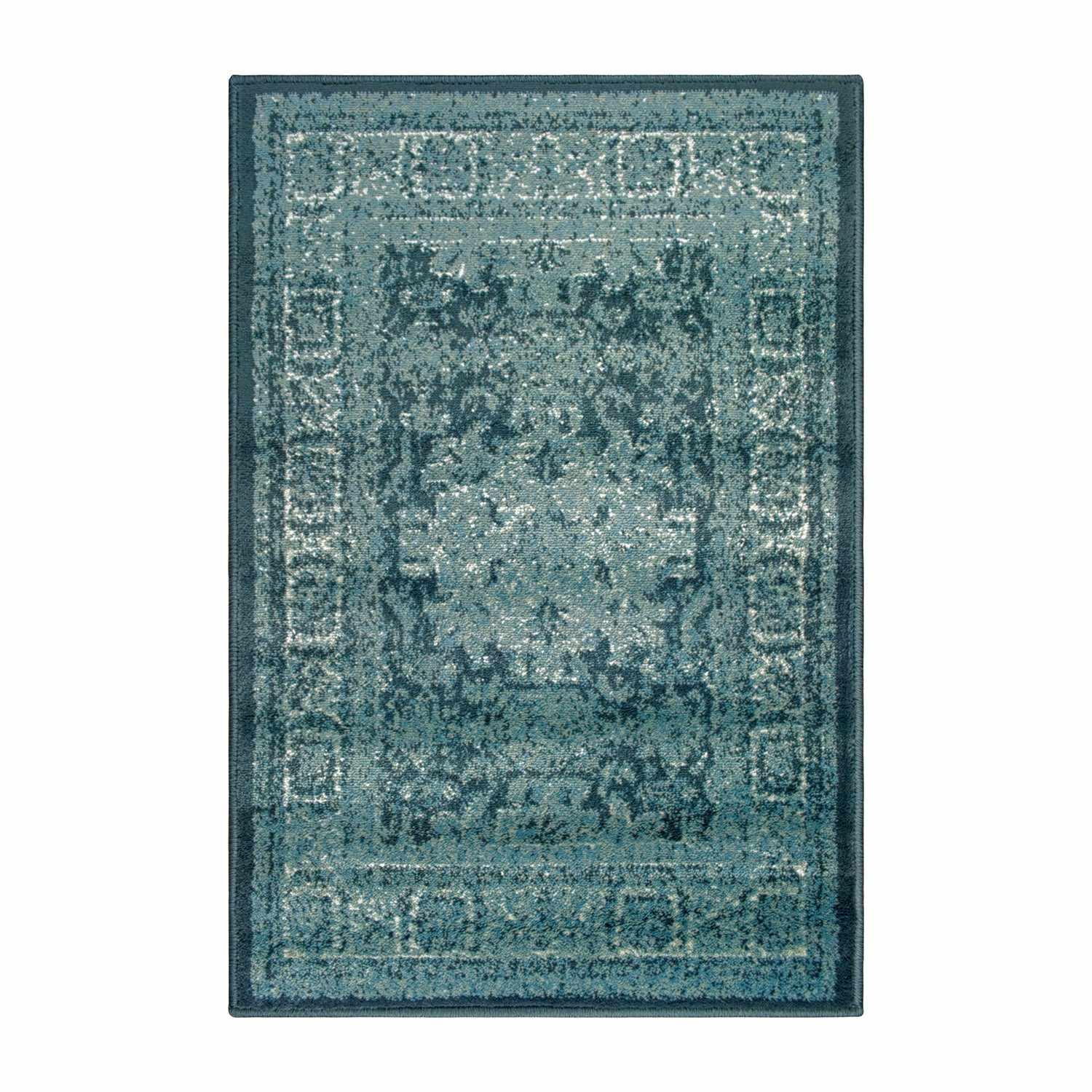 Tatum Oriental Distressed Medallion Indoor Area Rug 