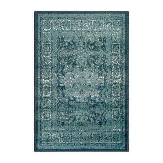 Tatum Oriental Distressed Medallion Indoor Area Rug 