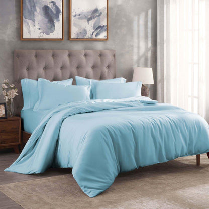 300 Thread Count Modal from Beechwood Solid Duvet Cover Set