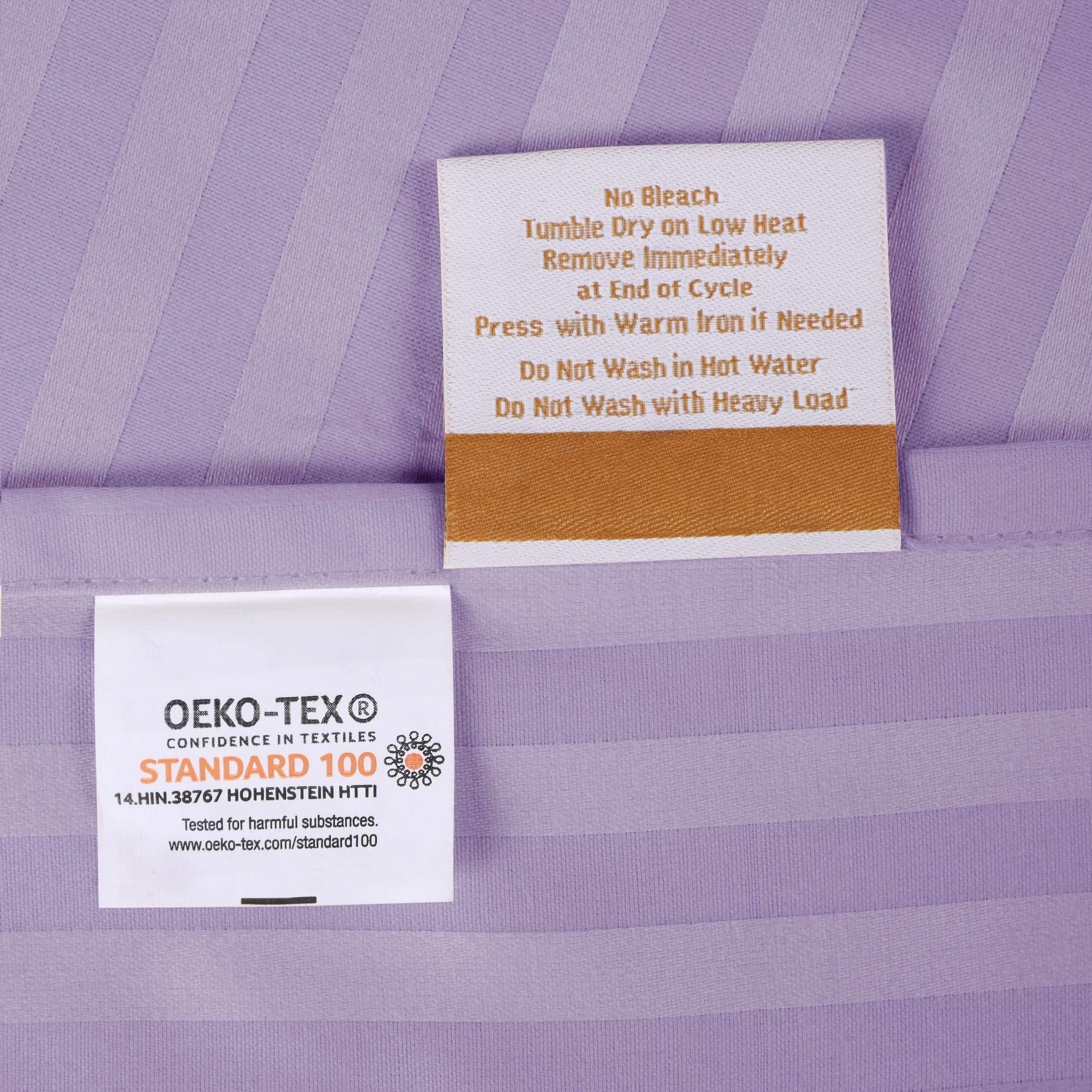Superior 300 Thread-Count Premium Egyptian Cotton Stripe Sheet Set - Lavender